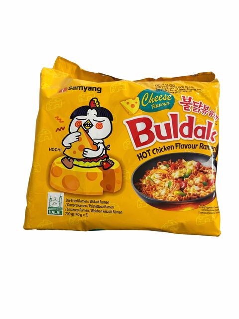BULDAK CHEESE FLAVOUR (140GX5)700G