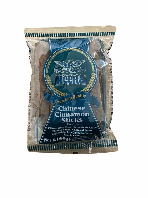 HEERA CHINESE CINNAMON STICKS 50G
