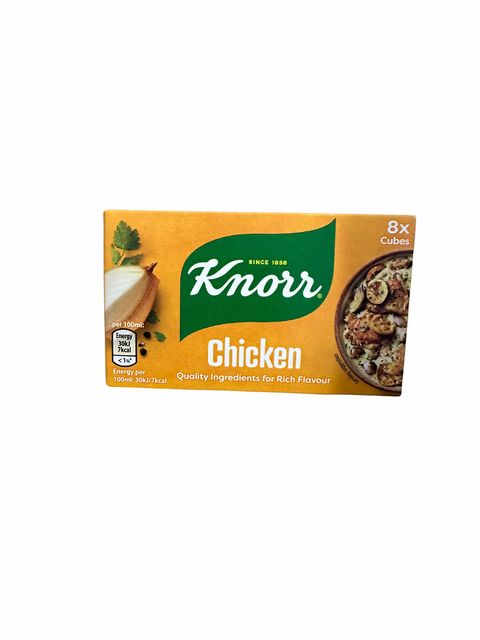 KNORR CHICKEN CUBES (8X80G)