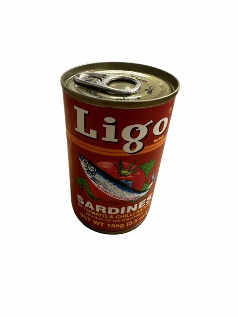 LIGO SARDINES IN TOMATO & CHILLI 155G