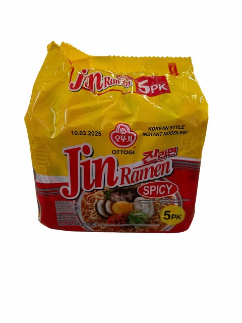 OTTOGI JIN RAMEN SPICY 600G