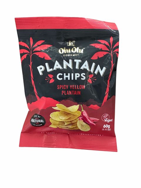 PLANTAIN CHIPS SPICY 60G