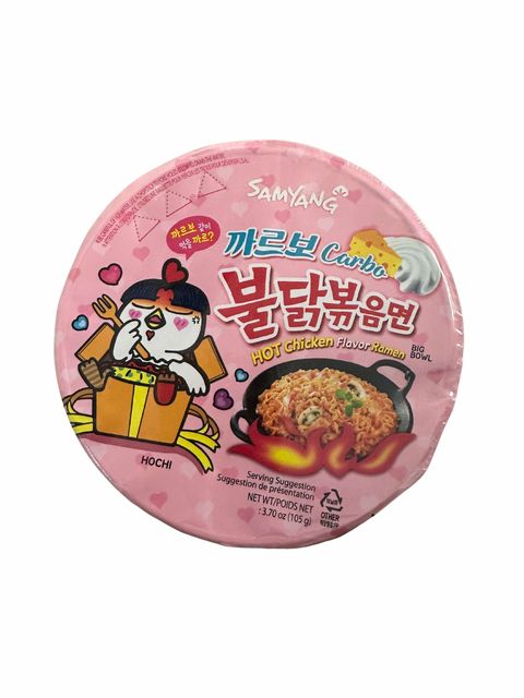 SAMYANG CARBONARA FLAVOUR BIG BOWL 105G