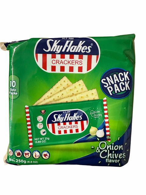 SKYFLAKES ONION & CHIVES FLAVOR 250G